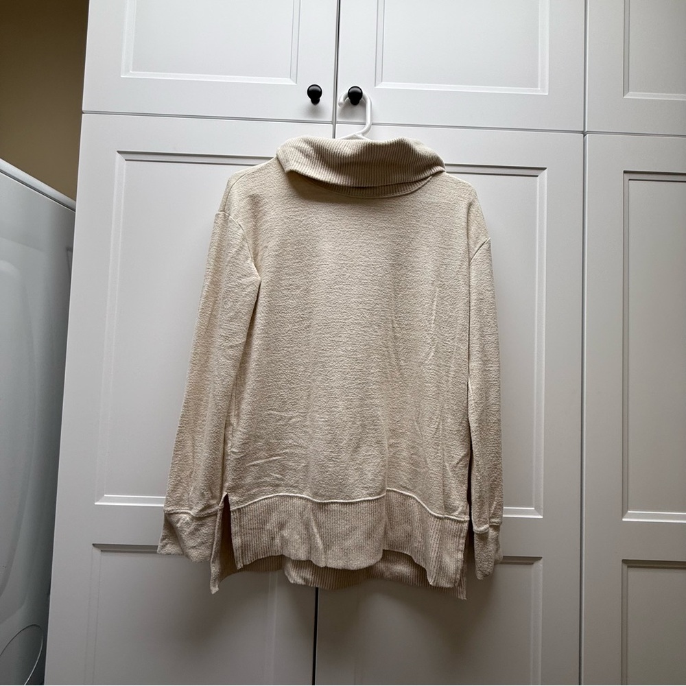 Gap Cozy Cream Turtleneck Sweater
